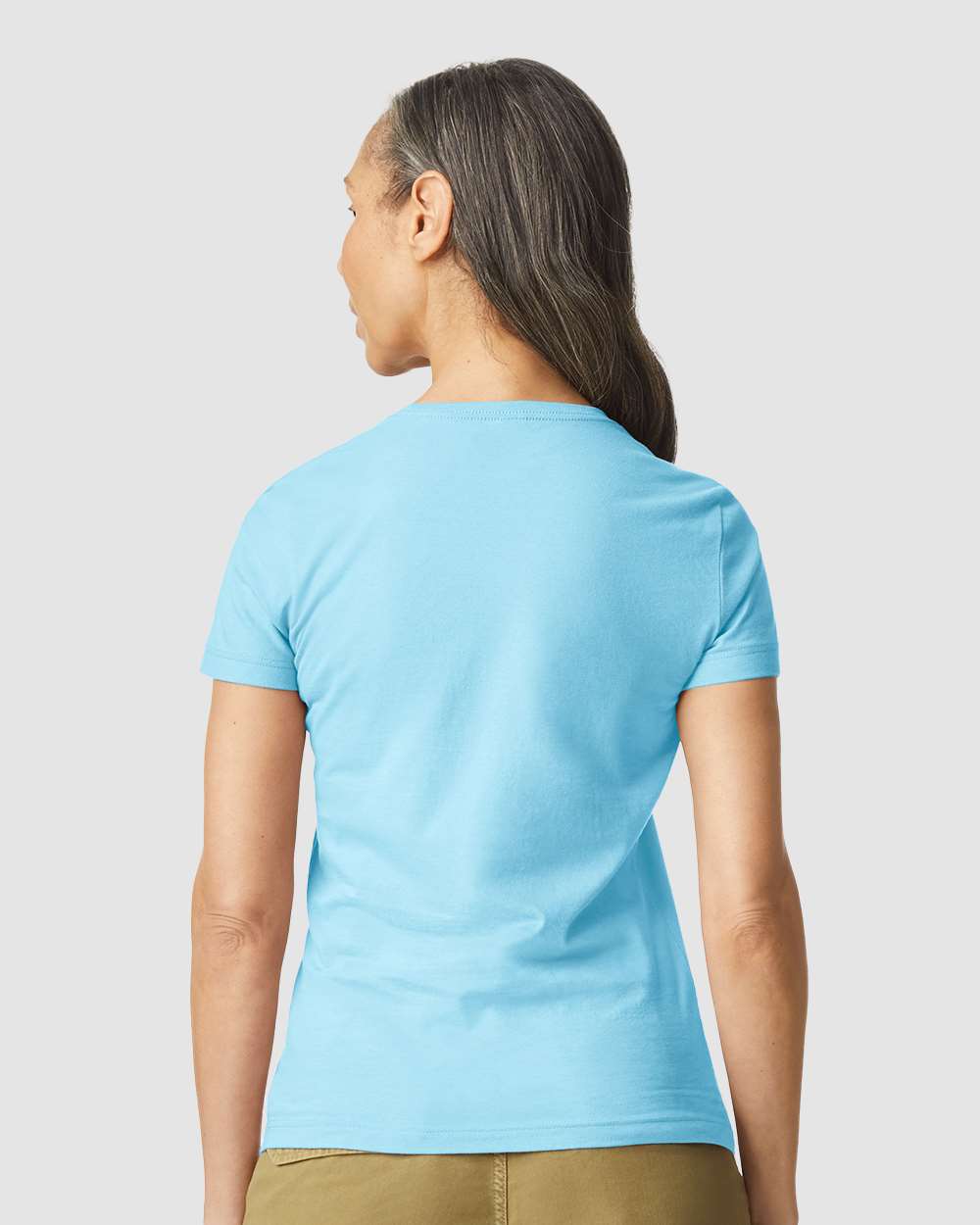 Women's Softstyle® T-Shirt - OnModelBack - B50260253 - Sky