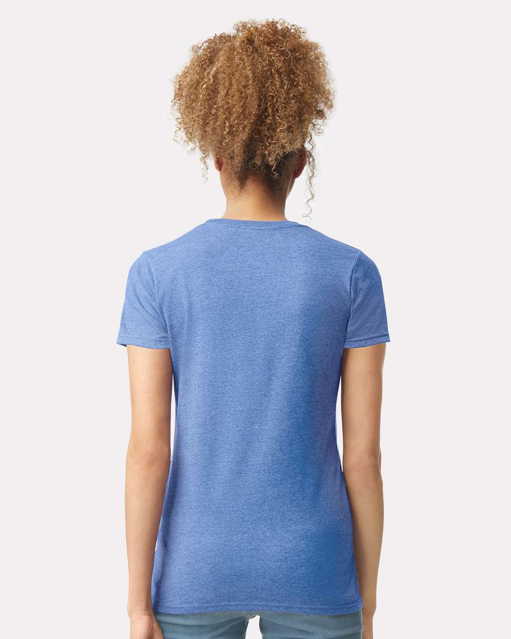 Women's Softstyle® T-Shirt - OnModelBack - B50260733 - Heather Royal