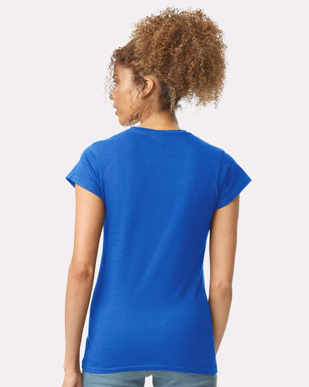 Women's Softstyle® T-Shirt - OnModelBack - B50260753 - Royal