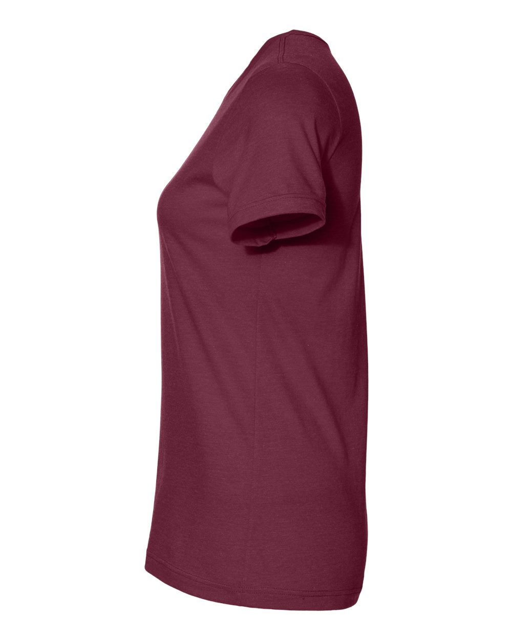 Women's Softstyle® CVC T-Shirt - DirectSide - B00360533 - Maroon Mist