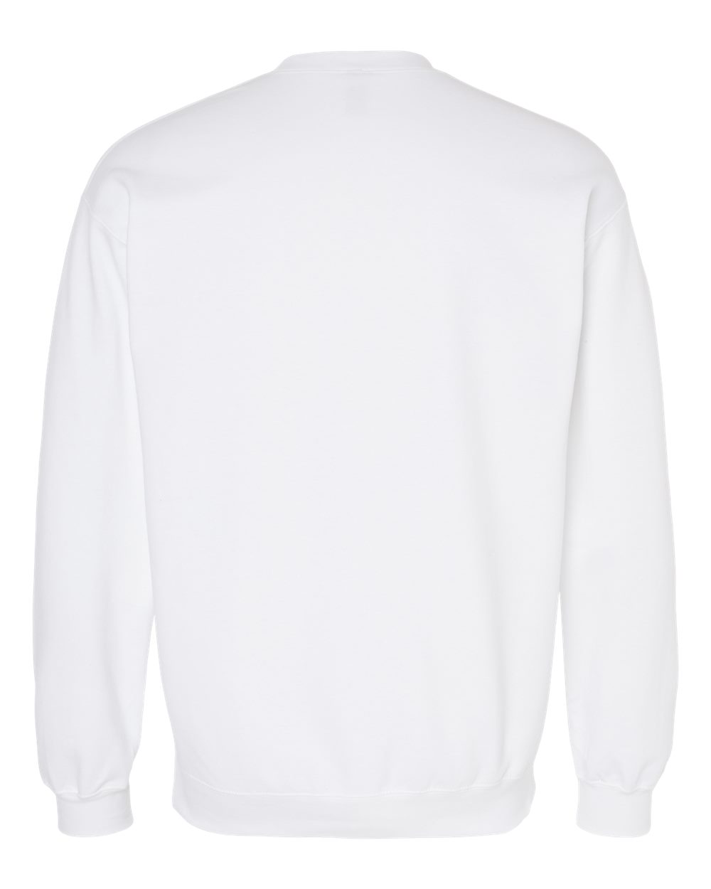 Unisex Softstyle® Midweight Crewneck Sweatshirt - Back - B24060003 - White