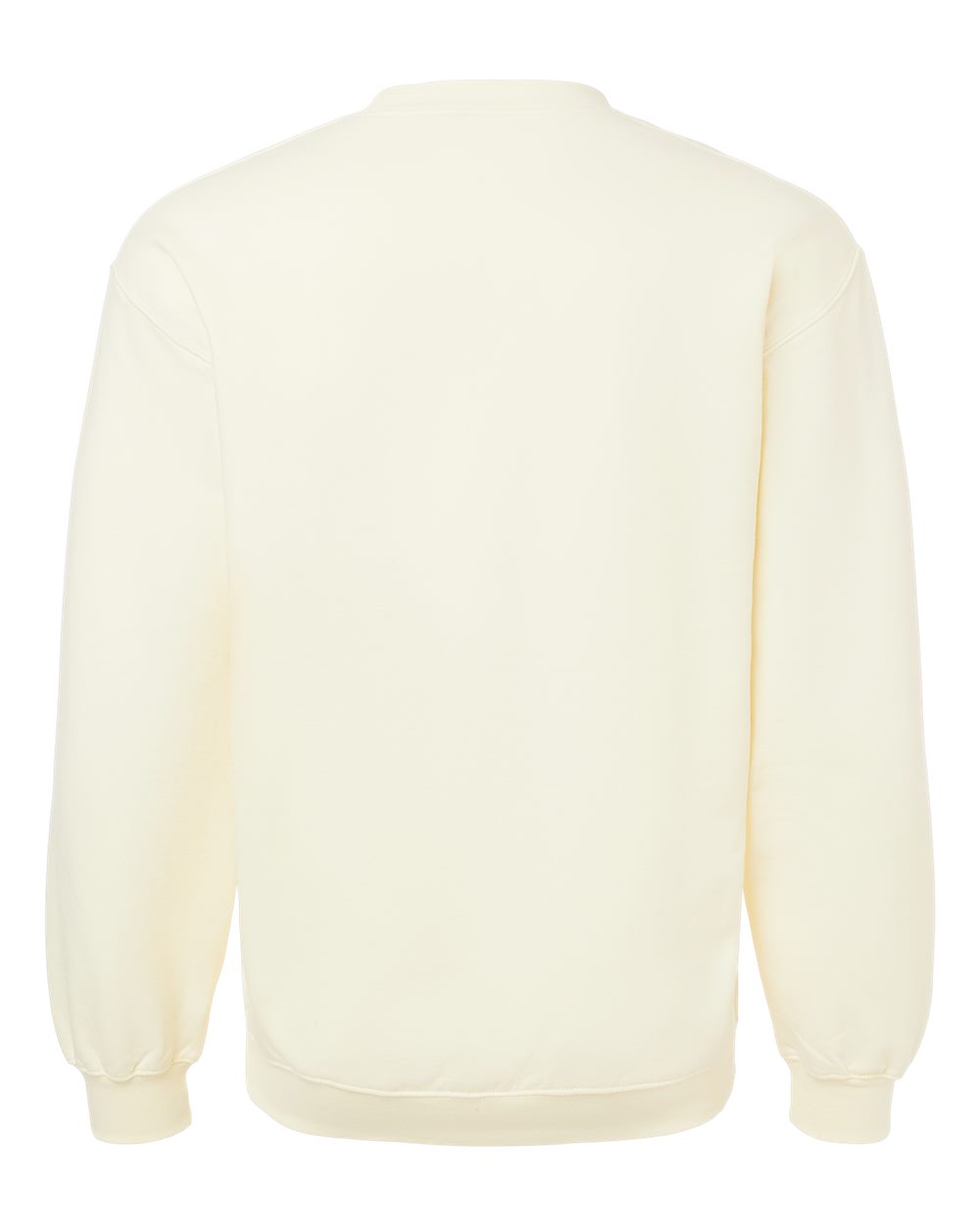 Unisex Softstyle® Midweight Crewneck Sweatshirt - Back - B24060023 - Off White