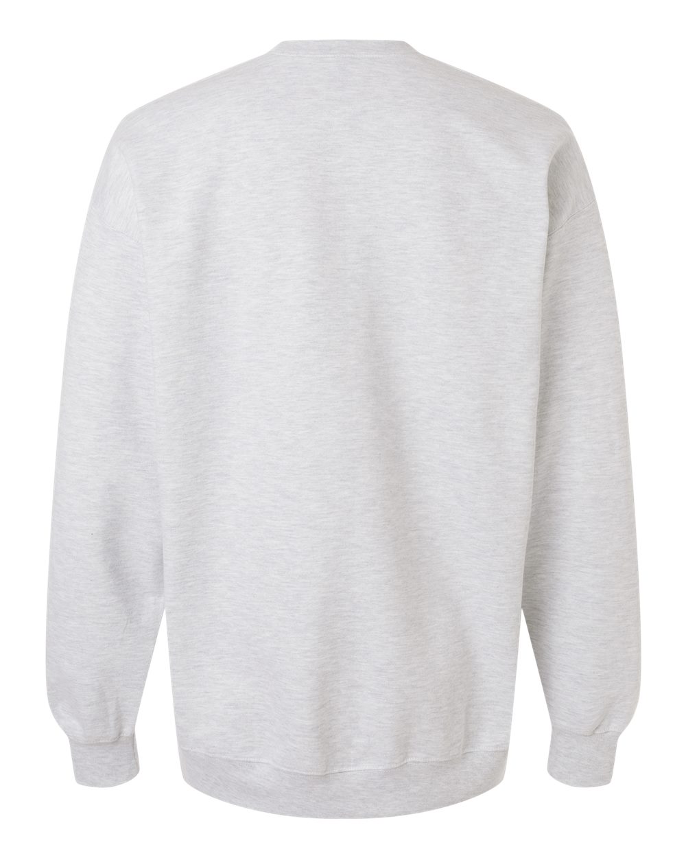 Unisex Softstyle® Midweight Crewneck Sweatshirt - Back - B24060033 - Ash Grey