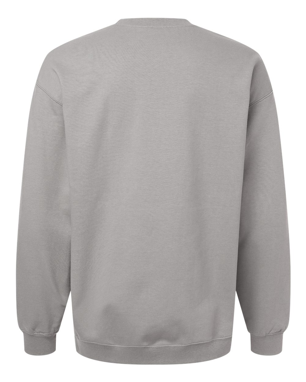 Unisex Softstyle® Midweight Crewneck Sweatshirt - Back - B24060413 - Cement