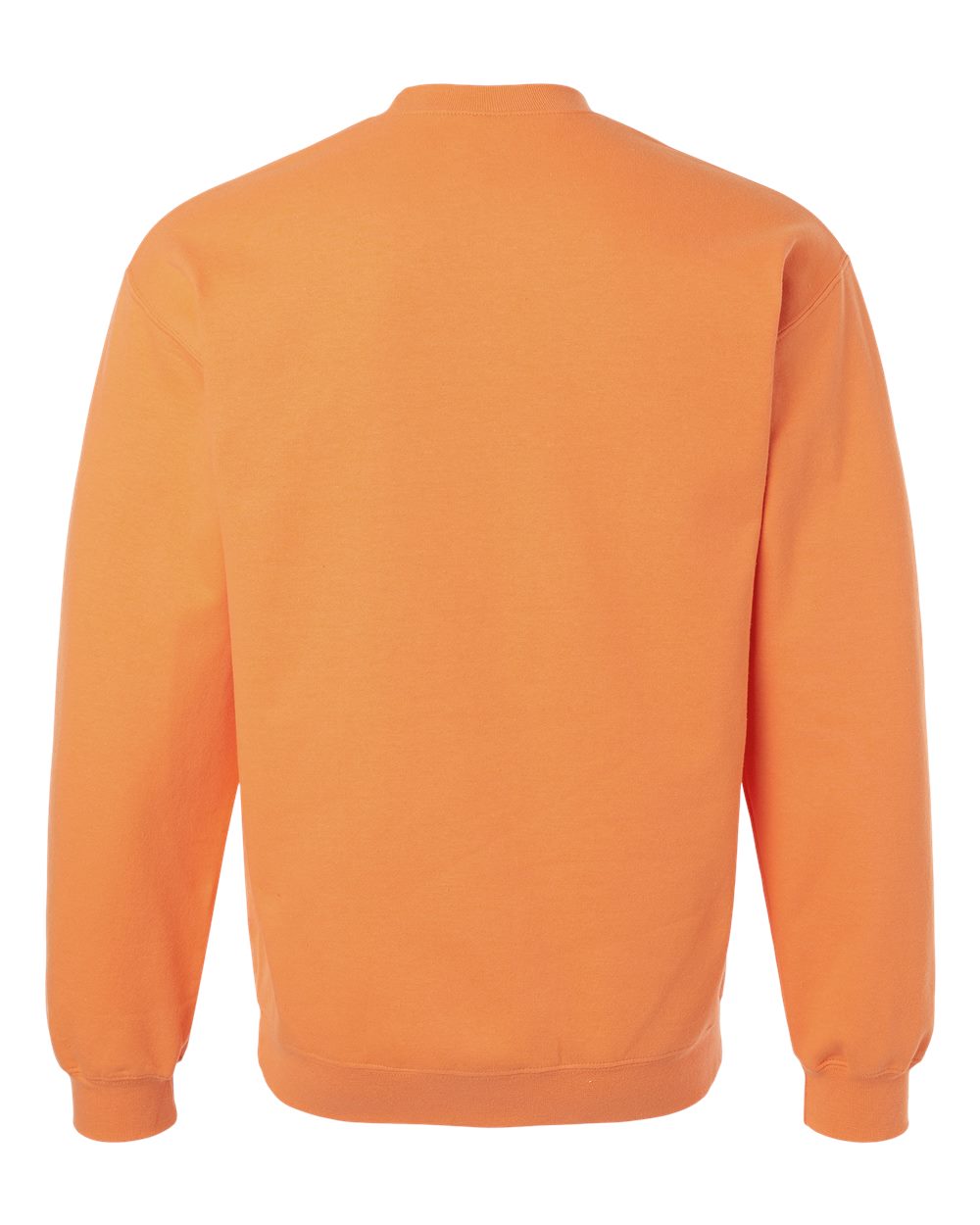 Unisex Softstyle® Midweight Crewneck Sweatshirt - Back - B24060423 - Tangerine