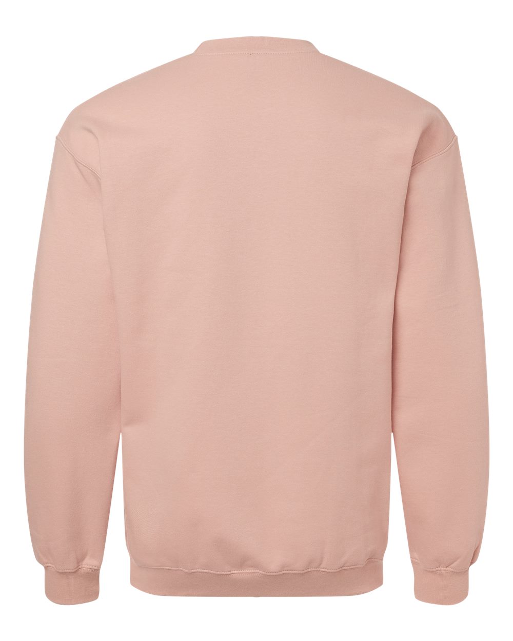 Unisex Softstyle® Midweight Crewneck Sweatshirt - Back - B24060473 - Dusty Rose