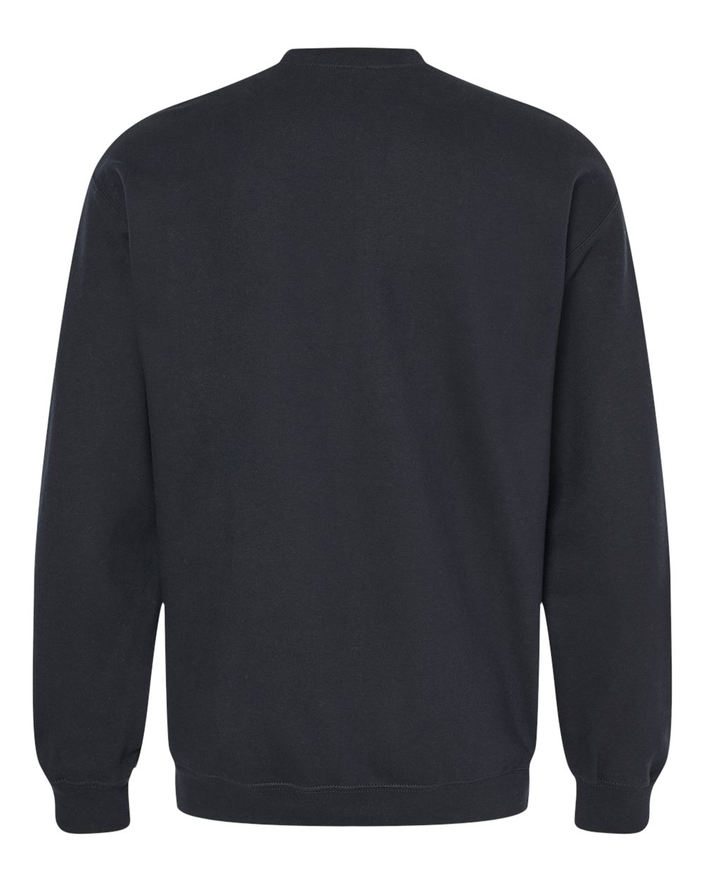 Unisex Softstyle® Midweight Crewneck Sweatshirt - Back - B24060503 - Black