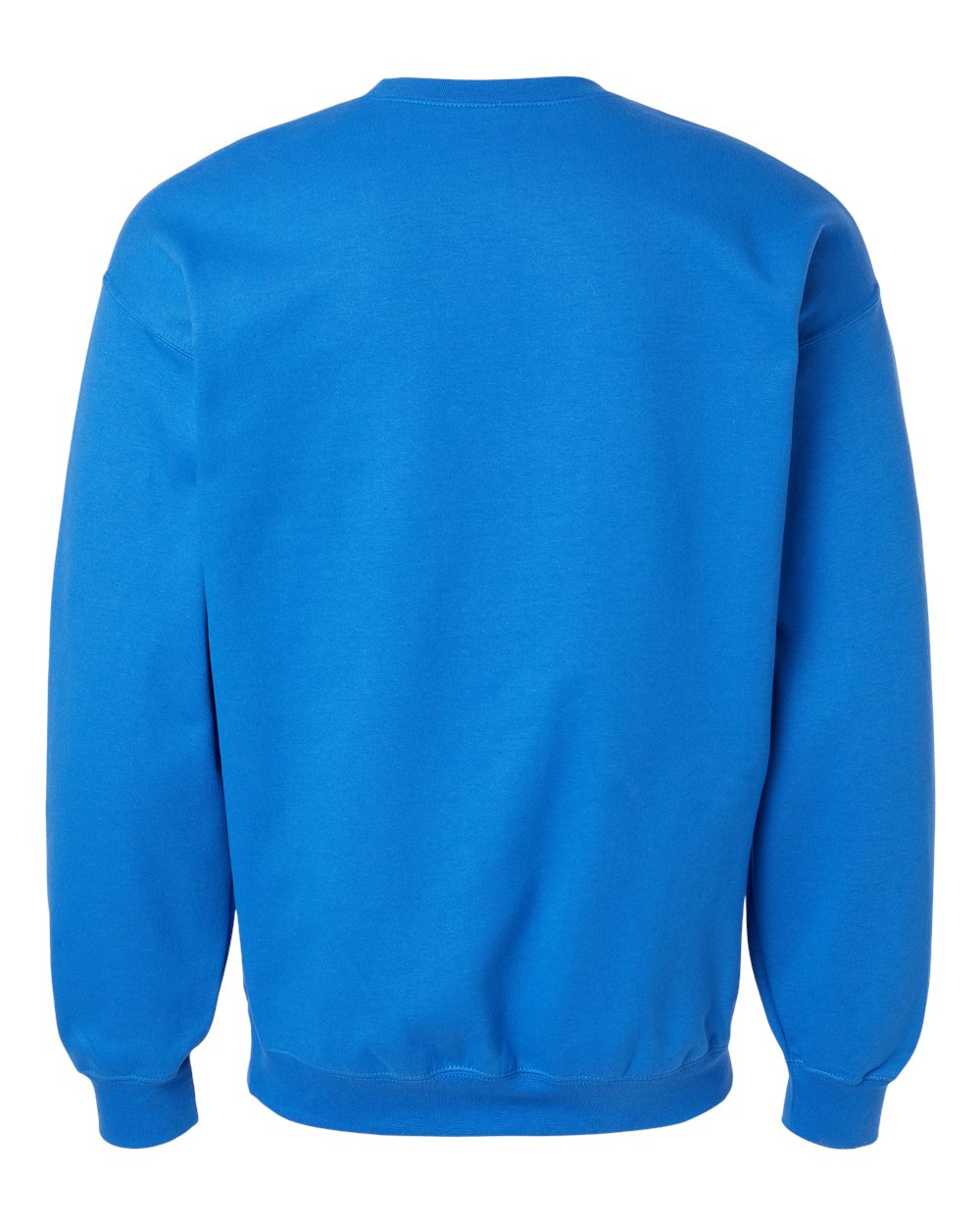 Unisex Softstyle® Midweight Crewneck Sweatshirt - Back - B24060643 - Royal