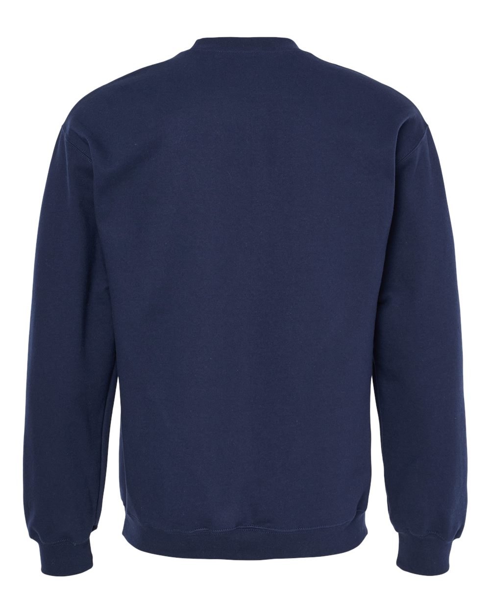 Unisex Softstyle® Midweight Crewneck Sweatshirt - Back - B24060653 - Navy
