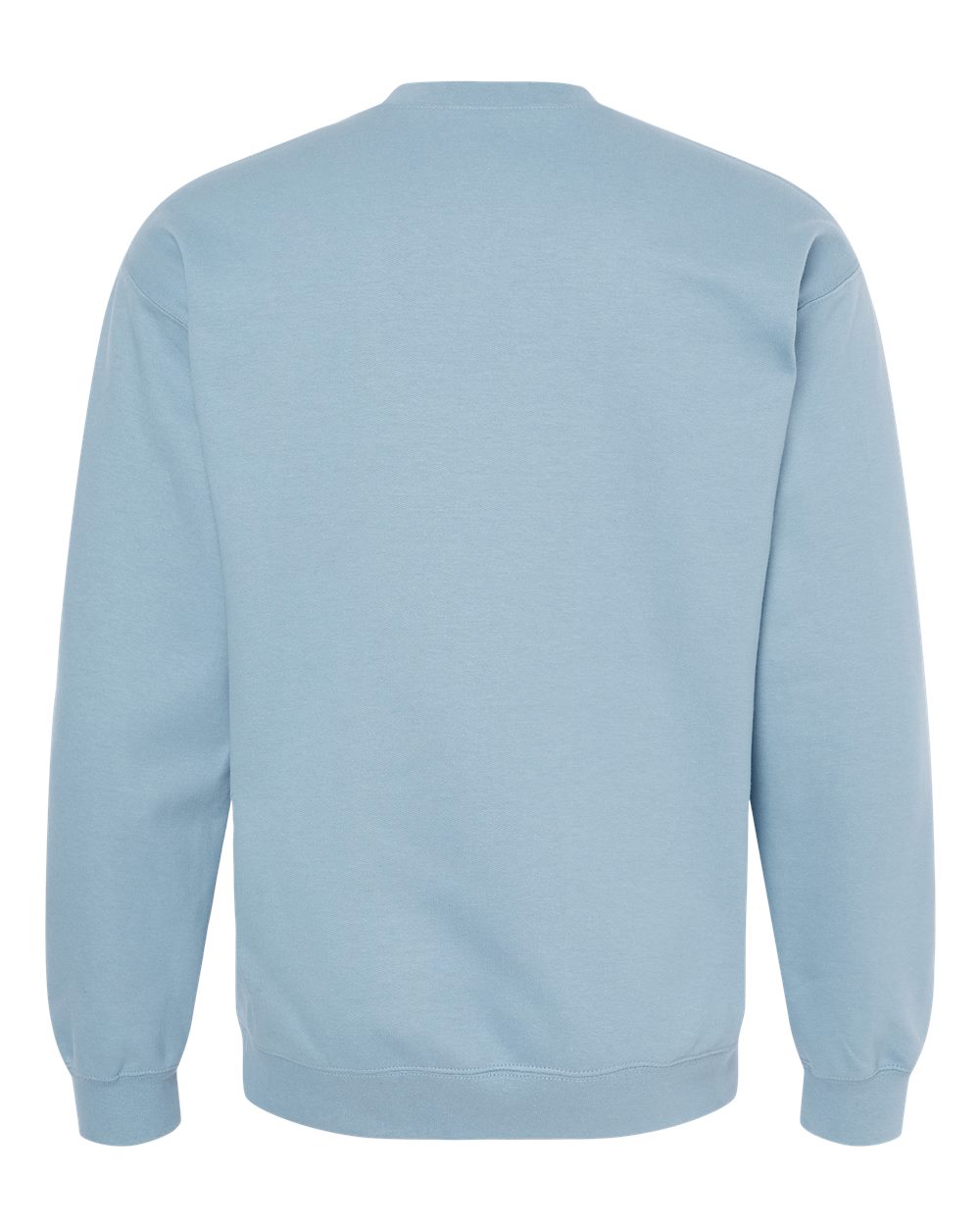 Unisex Softstyle® Midweight Crewneck Sweatshirt - Back - B24060703 - Stone Blue