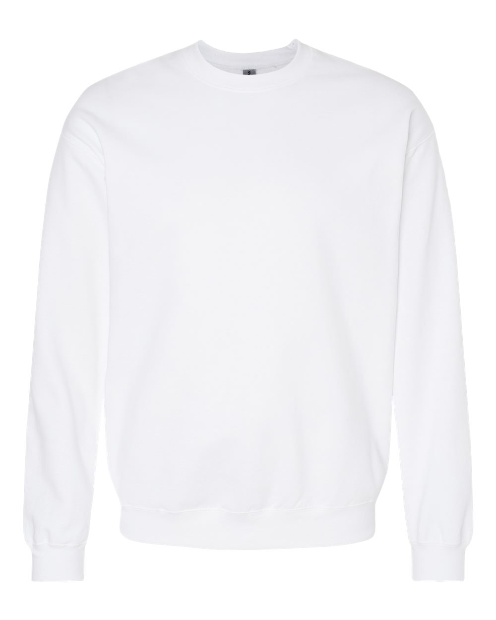 Unisex Softstyle® Midweight Crewneck Sweatshirt - Front - B24060003 - White