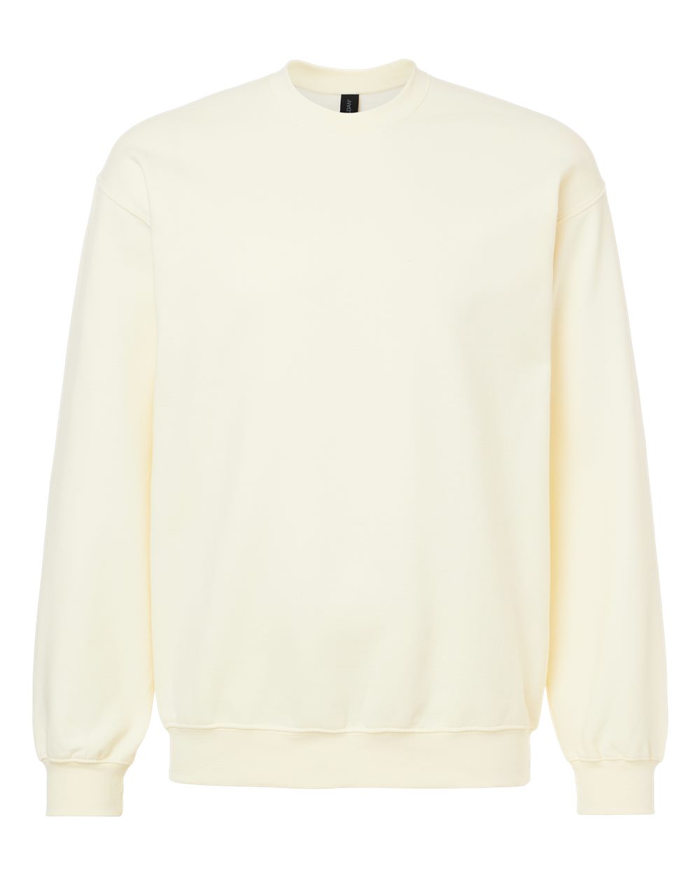 Unisex Softstyle® Midweight Crewneck Sweatshirt - Front - B24060023 - Off White
