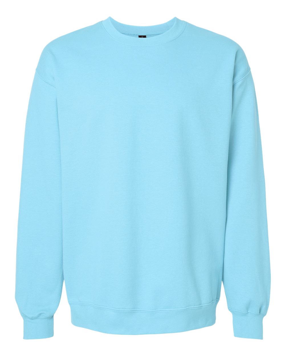 Unisex Softstyle® Midweight Crewneck Sweatshirt - Front - B24060253 - Sky