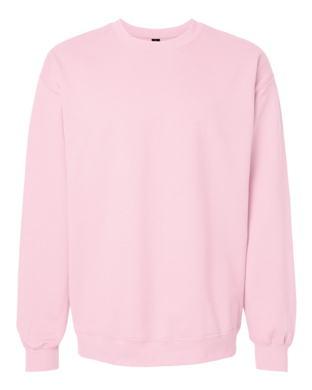 Unisex Softstyle® Midweight Crewneck Sweatshirt - Front - B24060313 - Light Pink