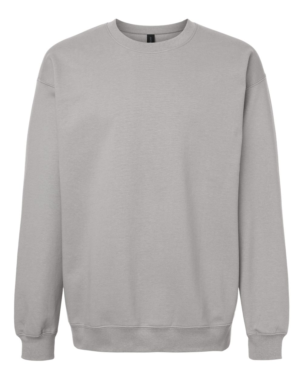 Unisex Softstyle® Midweight Crewneck Sweatshirt - Front - B24060413 - Cement