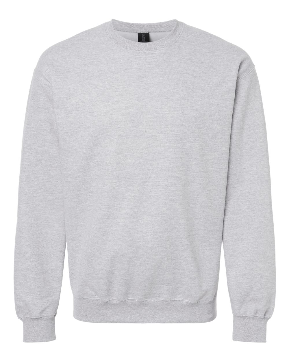 Unisex Softstyle® Midweight Crewneck Sweatshirt - Front - B24060583 - Sport Grey