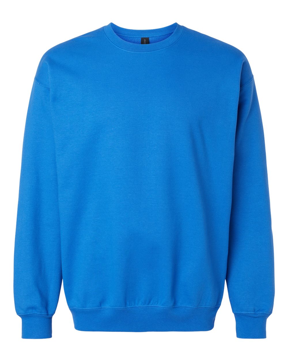 Unisex Softstyle® Midweight Crewneck Sweatshirt - Front - B24060643 - Royal