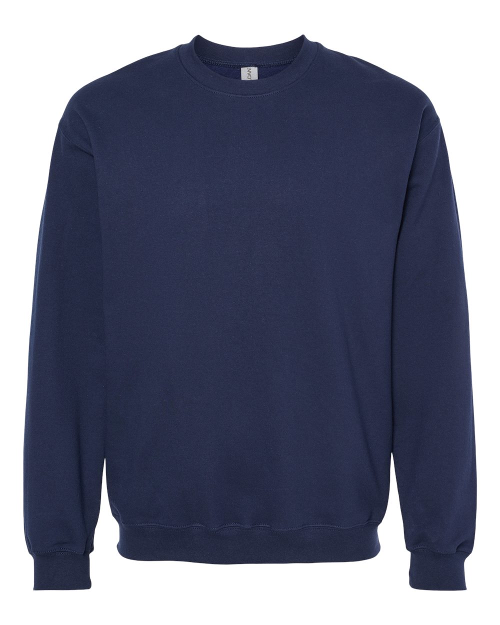 Unisex Softstyle® Midweight Crewneck Sweatshirt - Front - B24060653 - Navy