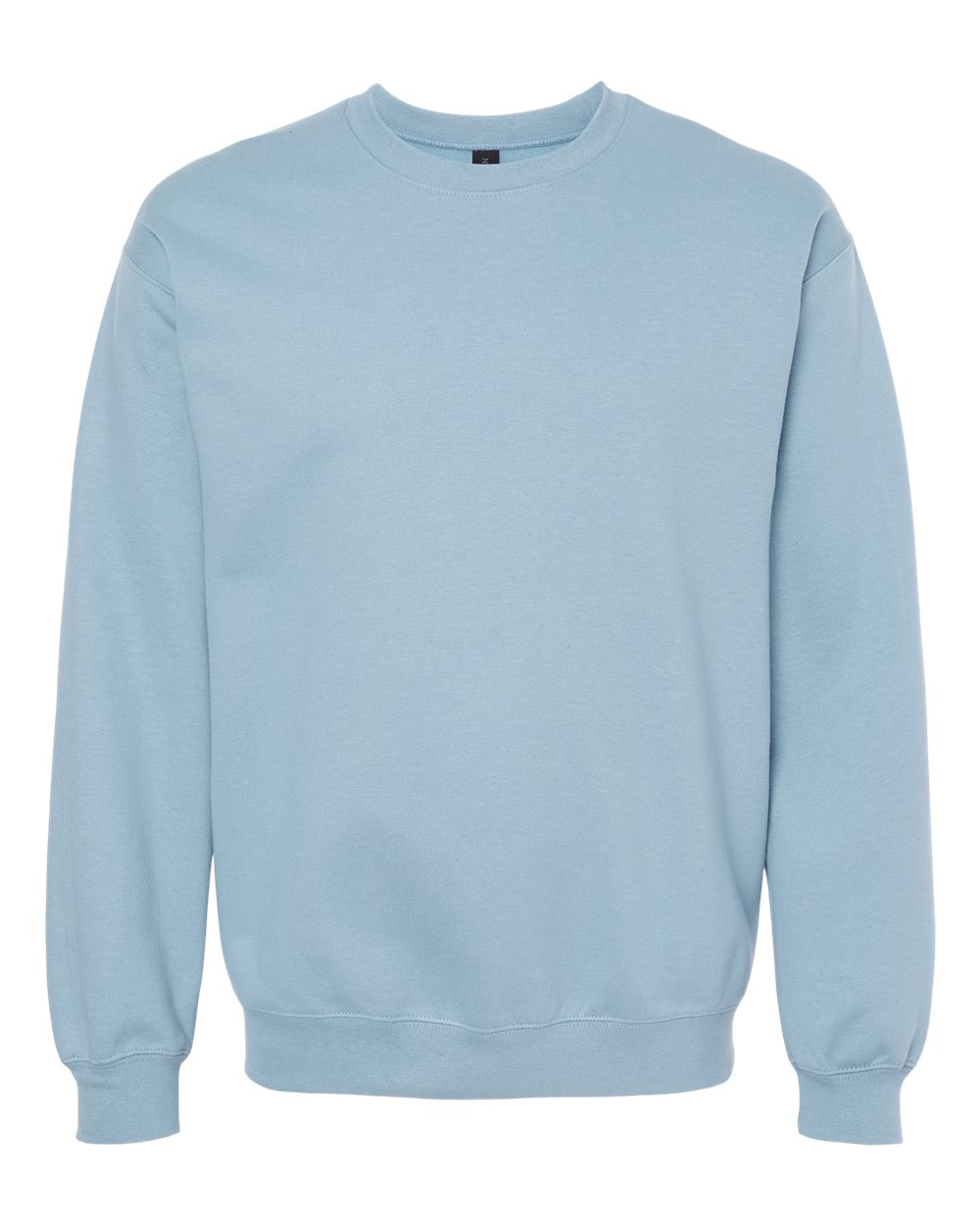 Unisex Softstyle® Midweight Crewneck Sweatshirt - Front - B24060703 - Stone Blue