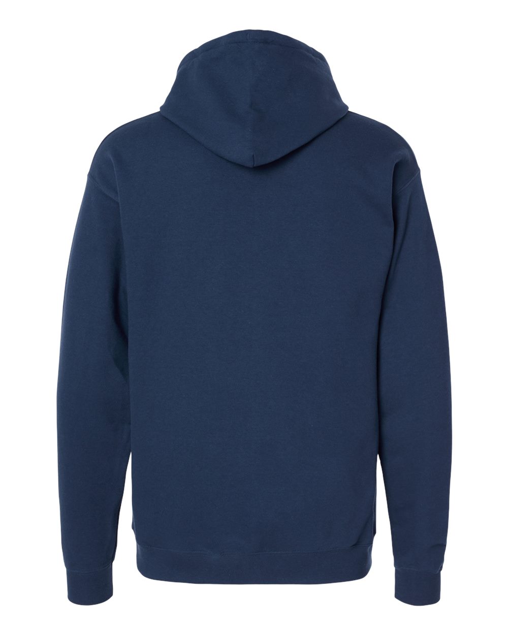 Unisex Perfect Sweats Hooded Sweatshirt - Back - B02900653 - Navy
