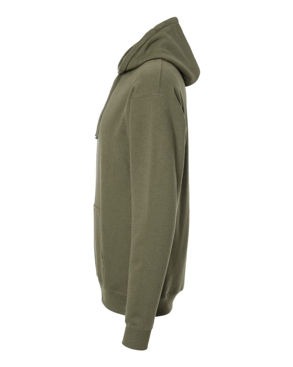 Unisex Perfect Sweats Hooded Sweatshirt - DirectSide - B02900643 - Fatigue Green