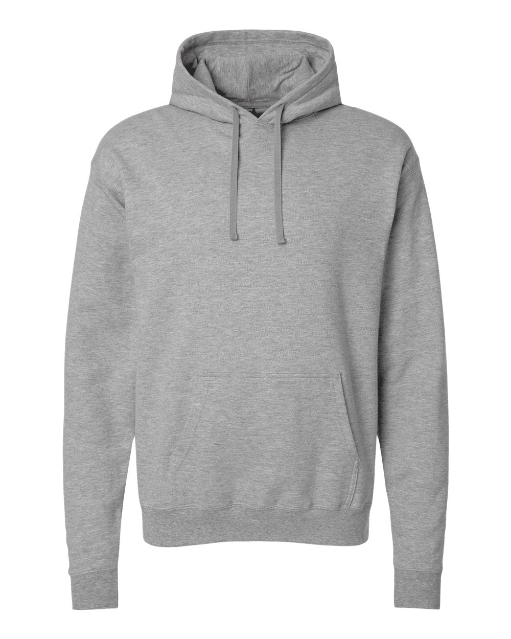 Unisex Perfect Sweats Hooded Sweatshirt - Front - B02900583 - Light Steel