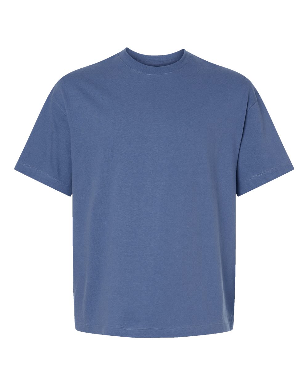Beefy-T® Retro Street T-Shirt - Front - B10300683 - Denim Blue