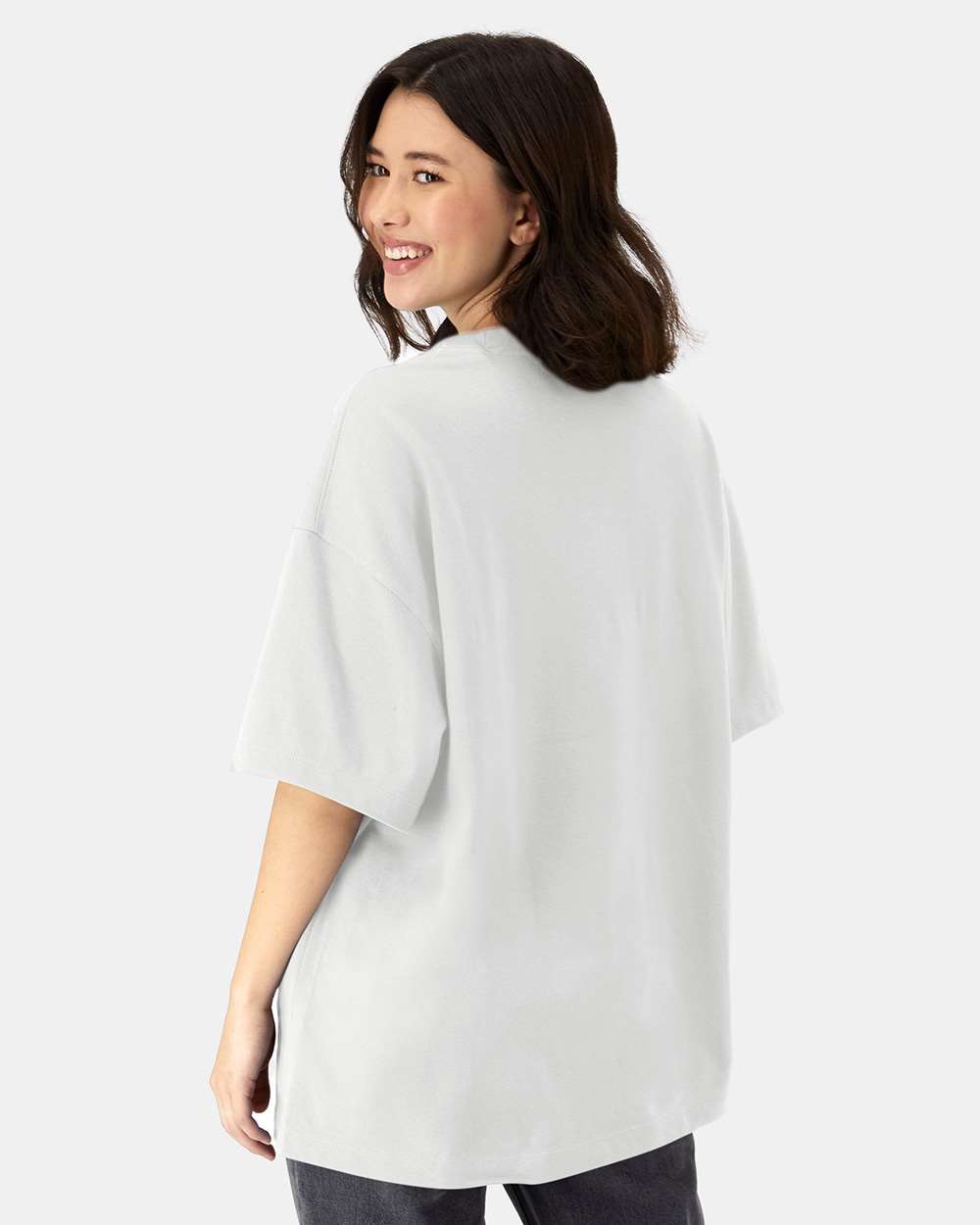 Beefy-T® Retro Street T-Shirt - OnModelBack - B10300003 - White
