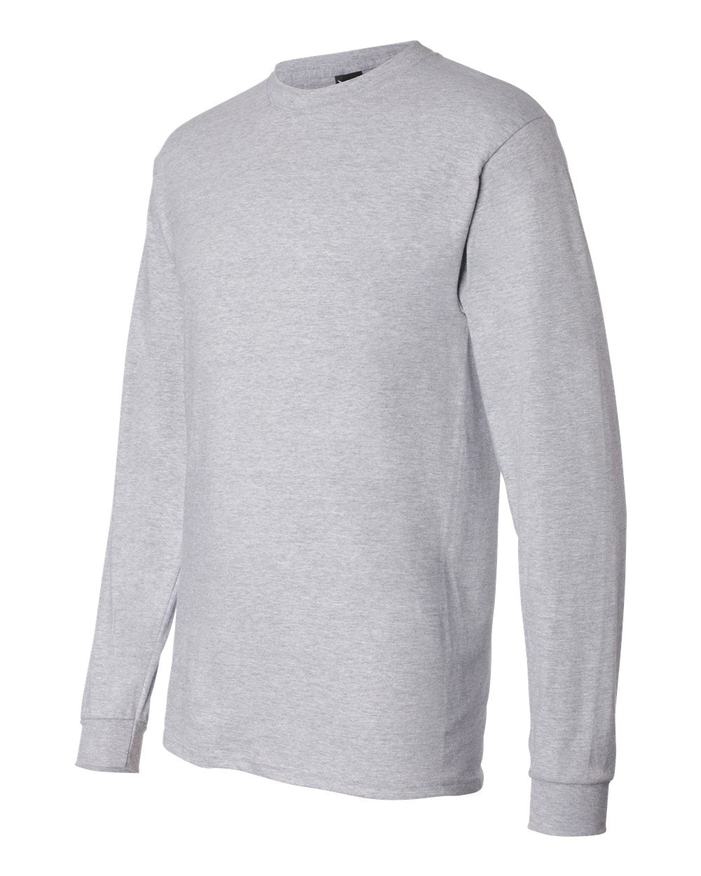 Unisex Beefy-T® Long Sleeve T-Shirt - Side - B08700583 - Light Steel