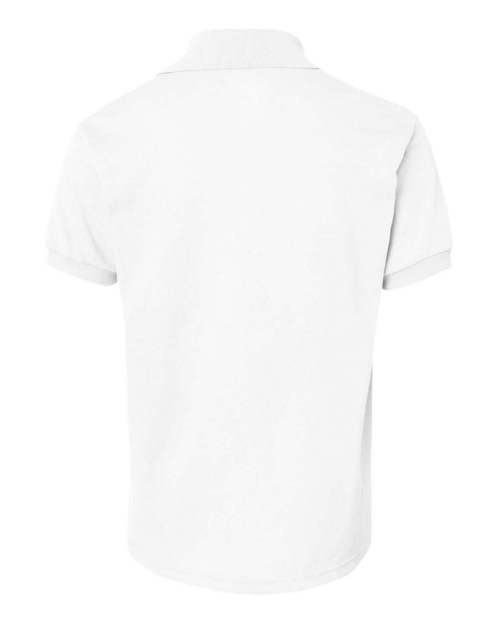 Youth Ecosmart® Jersey Polo - Back - B31000002 - White