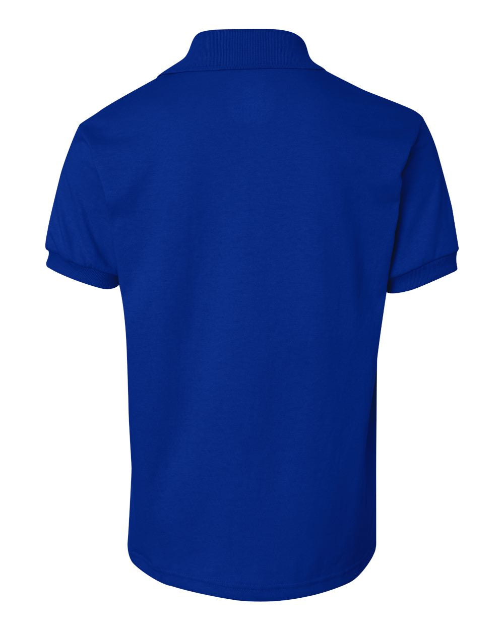Youth Ecosmart® Jersey Polo - Back - B31000882 - Deep Royal