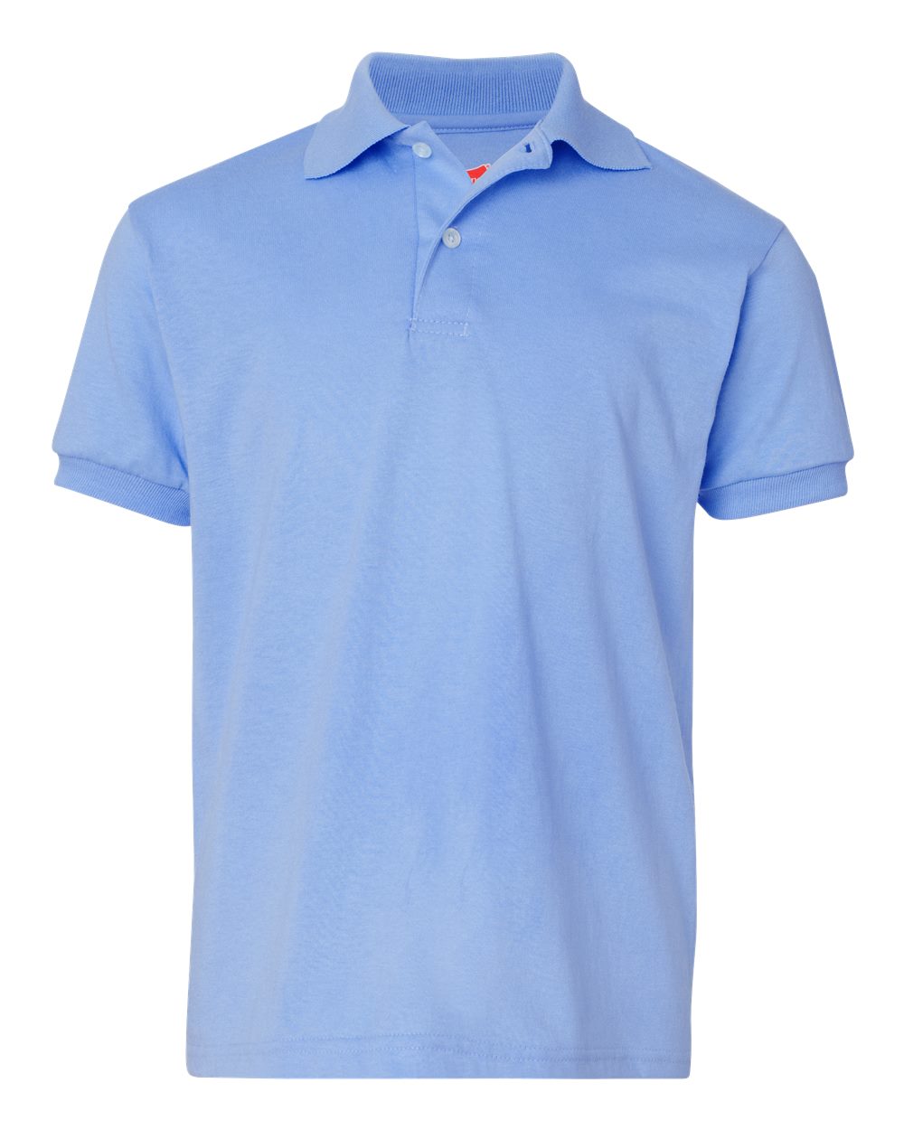 Youth Ecosmart® Jersey Polo - Front - B31000252 - Light Blue