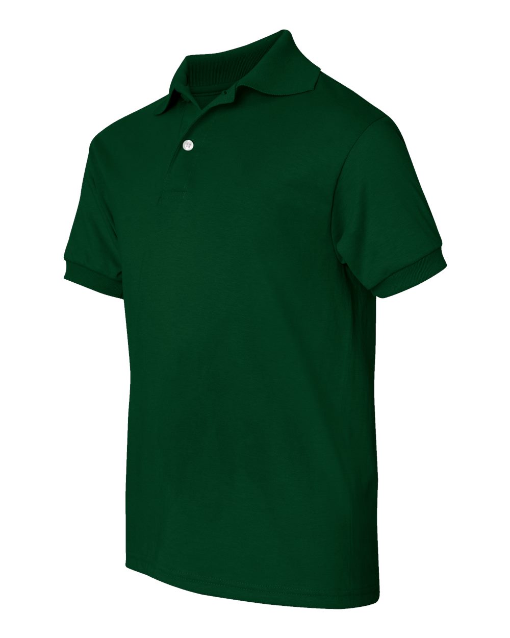 Youth Ecosmart® Jersey Polo - Side - B31000872 - Deep Forest