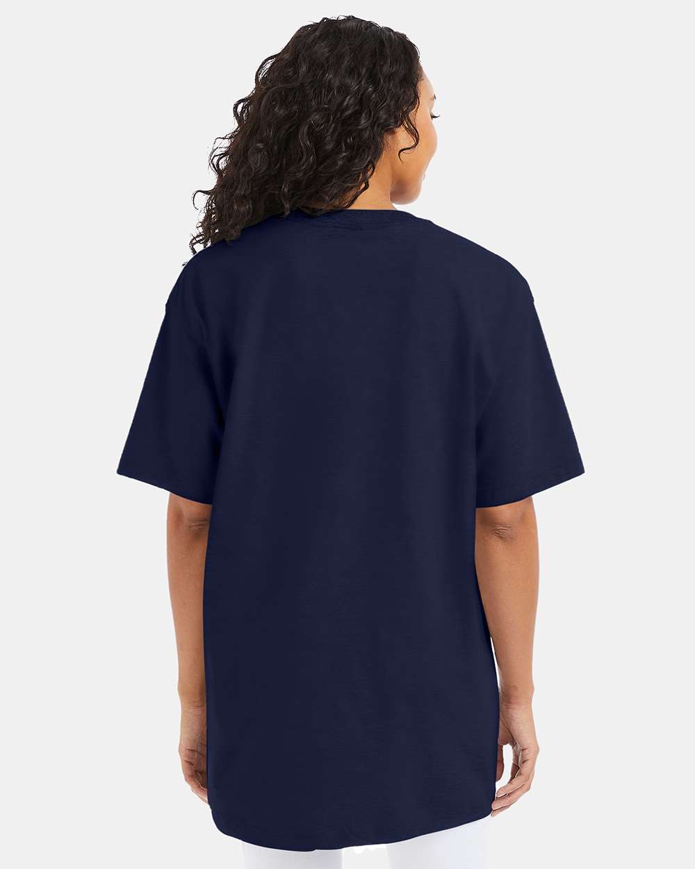 Beefy-T® Tall T-Shirt - OnModelBack - B06600655 - Navy