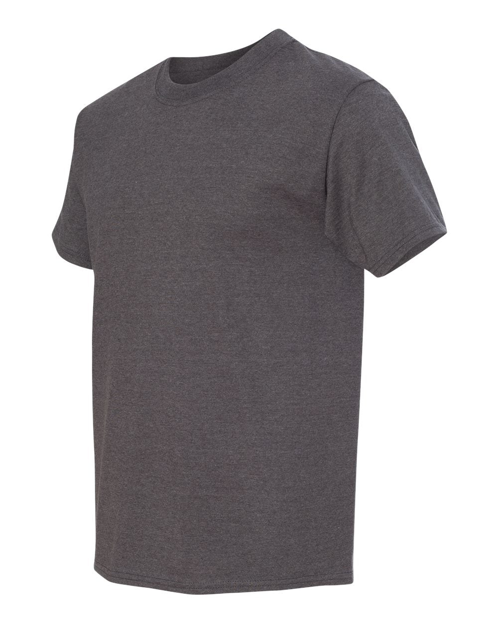 Beefy-T® Tall T-Shirt - Side - B06600095 - Charcoal Heather