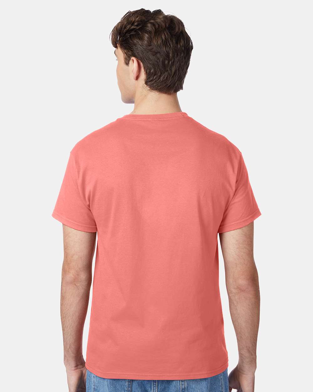 Unisex Authentic T-Shirt - OnModelBack - B00700274 - Charisma Coral