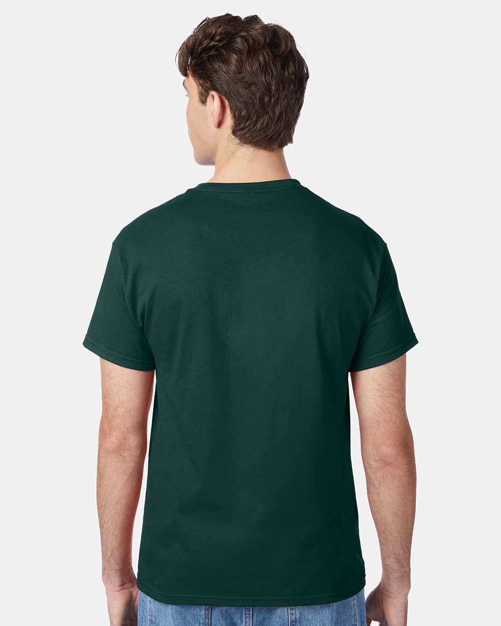Unisex Authentic T-Shirt - OnModelBack - B00700873 - Deep Forest
