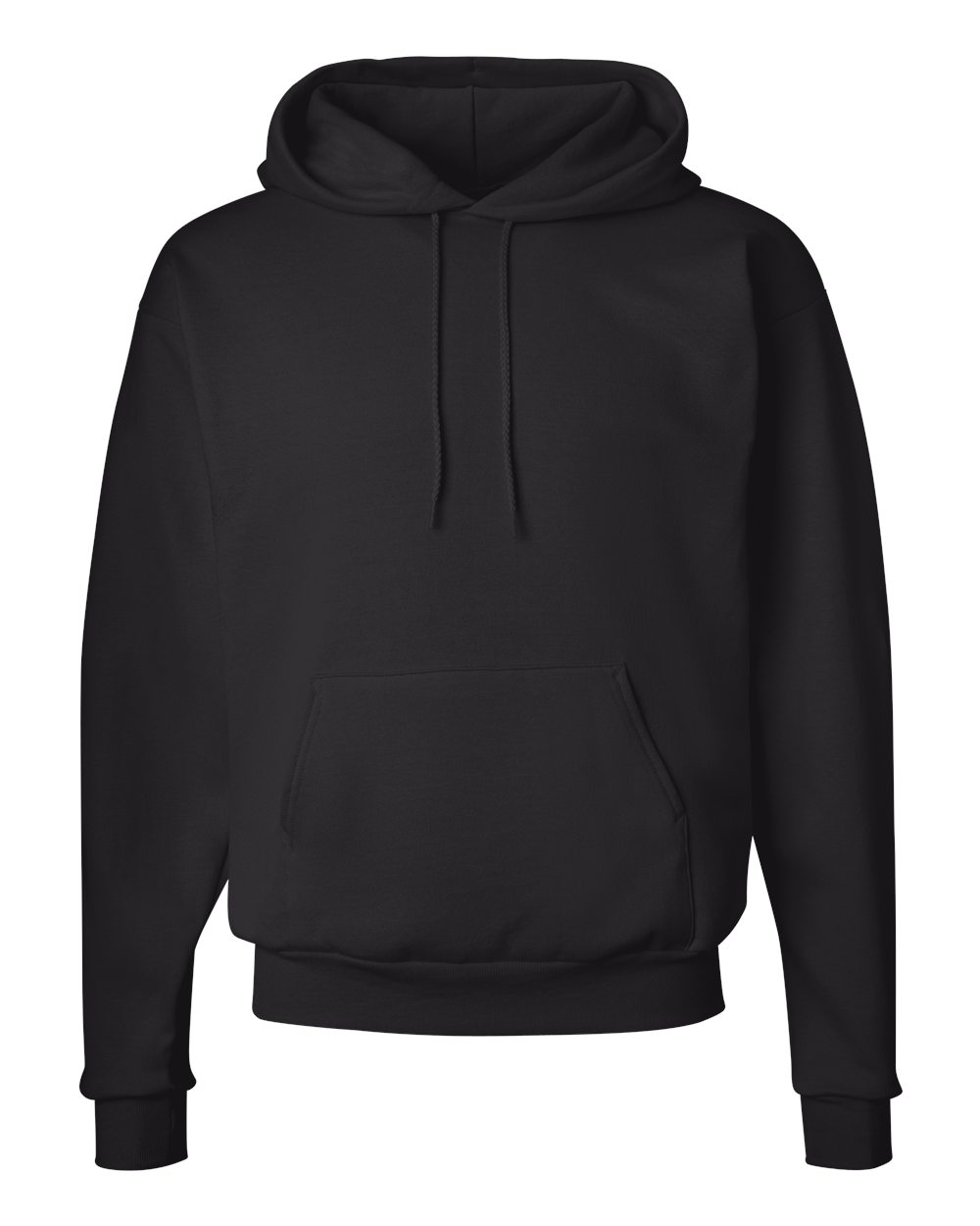 Unisex Ecosmart® Hooded Sweatshirt - Front - B22000503 - Black