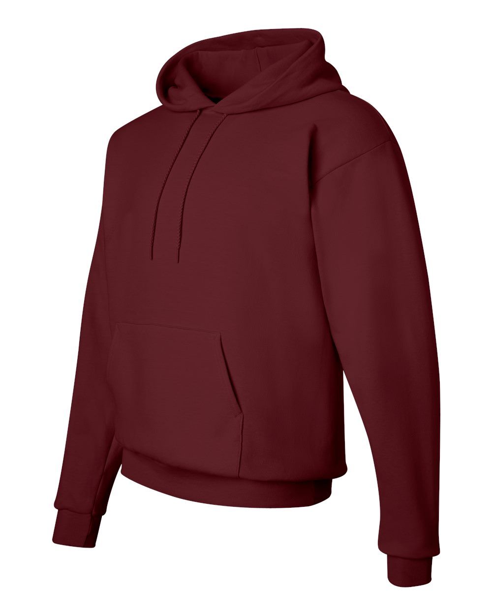 Unisex Ecosmart® Hooded Sweatshirt - Side - B22000533 - Maroon