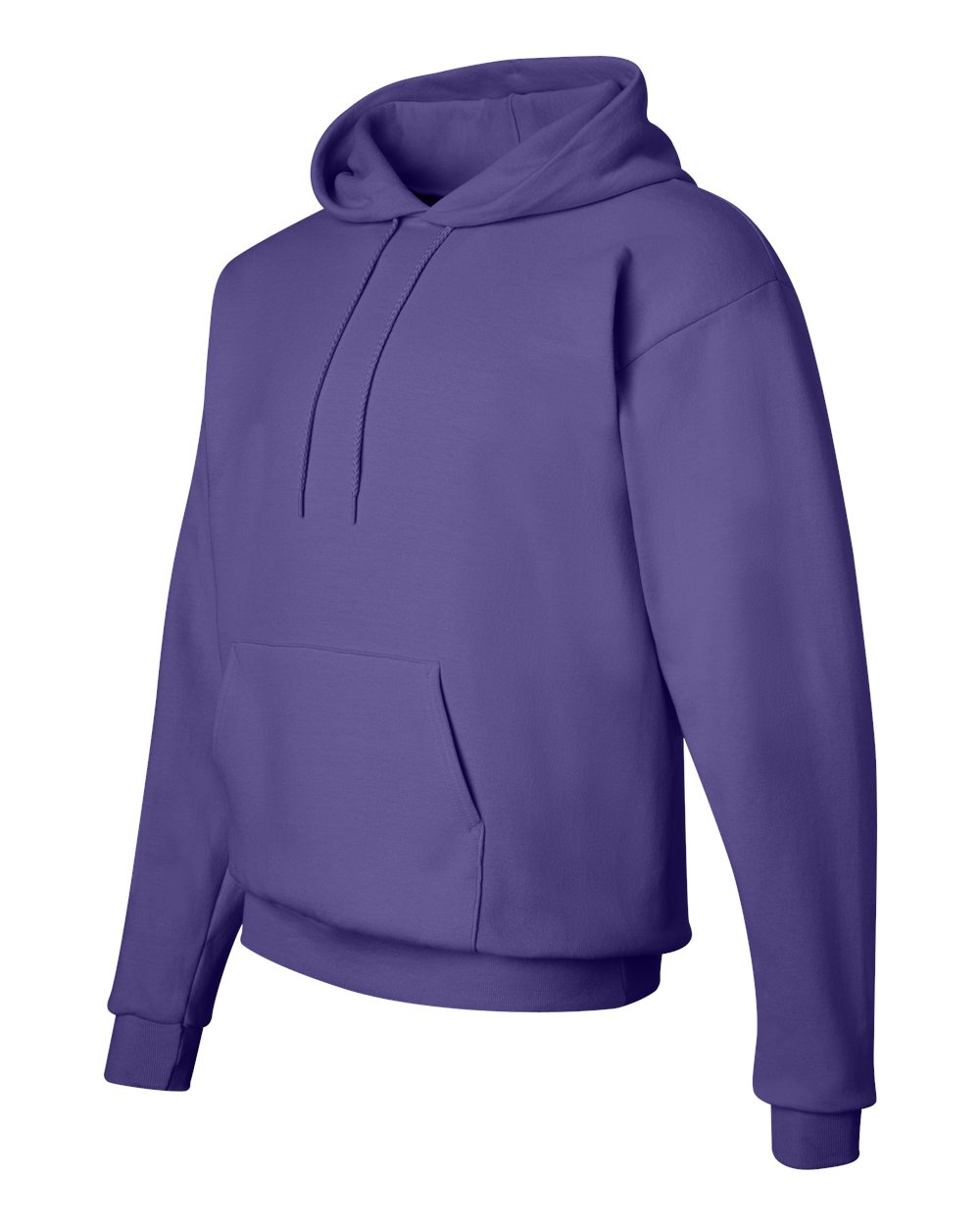 Unisex Ecosmart® Hooded Sweatshirt - Side - B22000673 - Purple