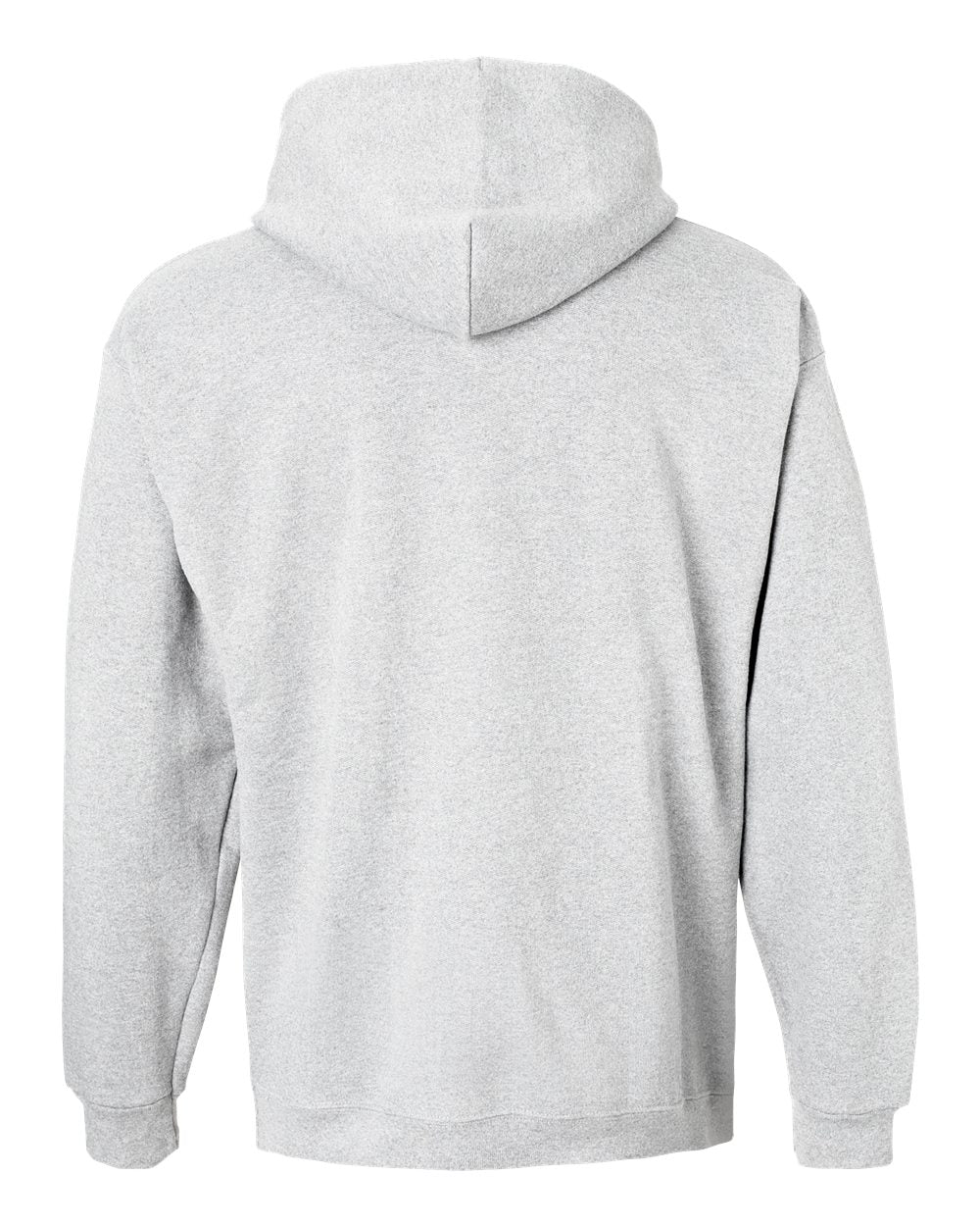 Unisex Ultimate Cotton® Hooded Sweatshirt - Back - B22200023 - Ash