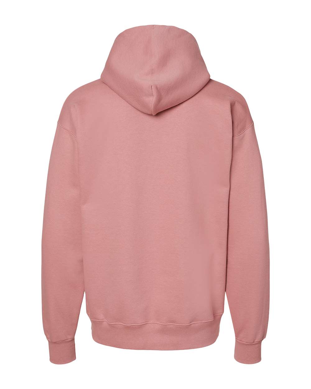 Unisex Ultimate Cotton® Hooded Sweatshirt - Back - B22200273 - Mauve