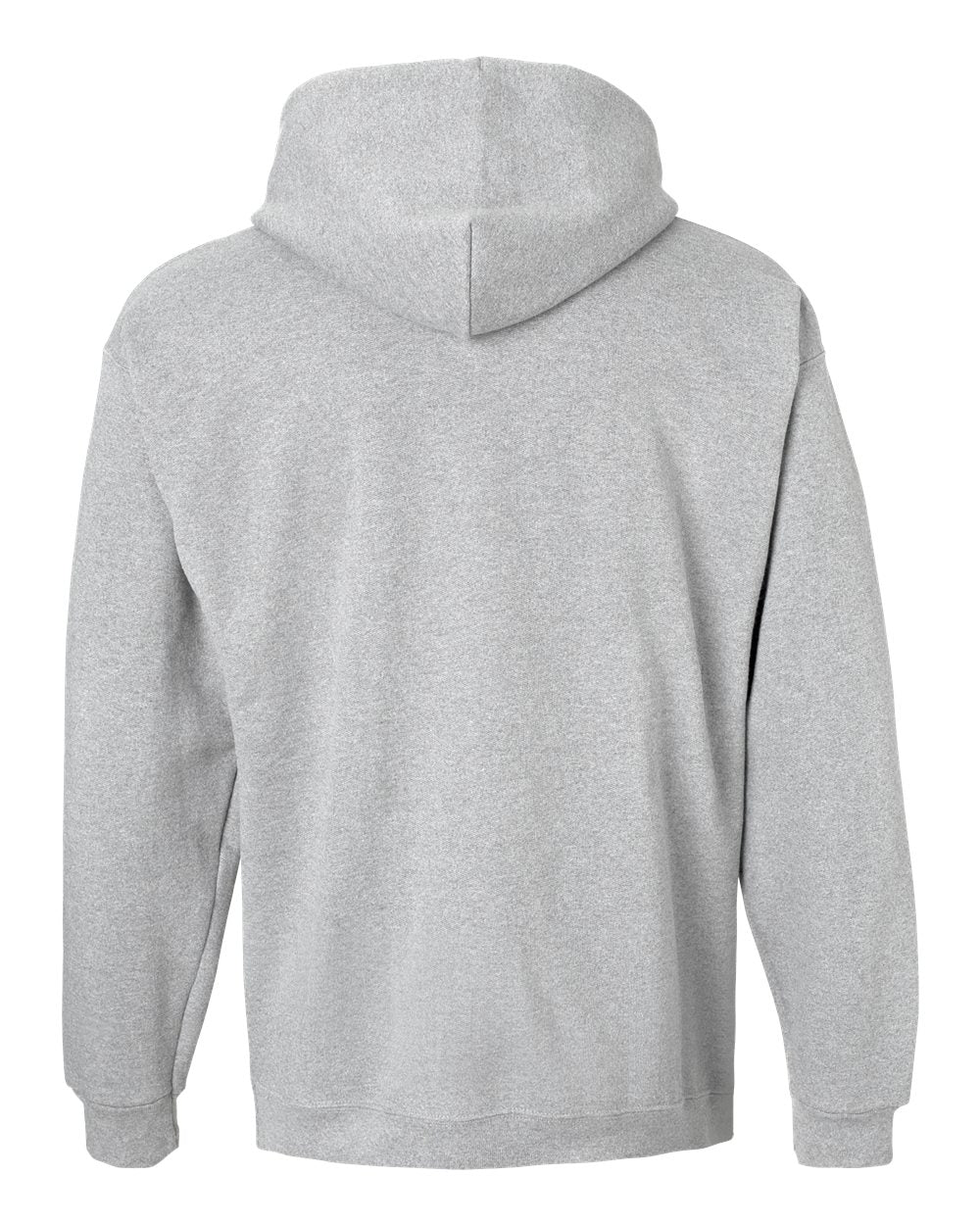 Unisex Ultimate Cotton® Hooded Sweatshirt - Back - B22200583 - Light Steel