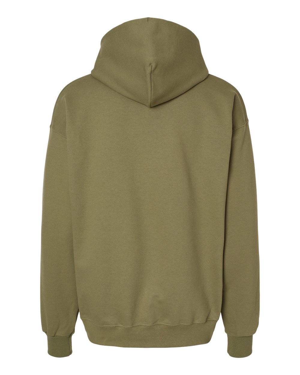 Unisex Ultimate Cotton® Hooded Sweatshirt - Back - B22200683 - Oregano