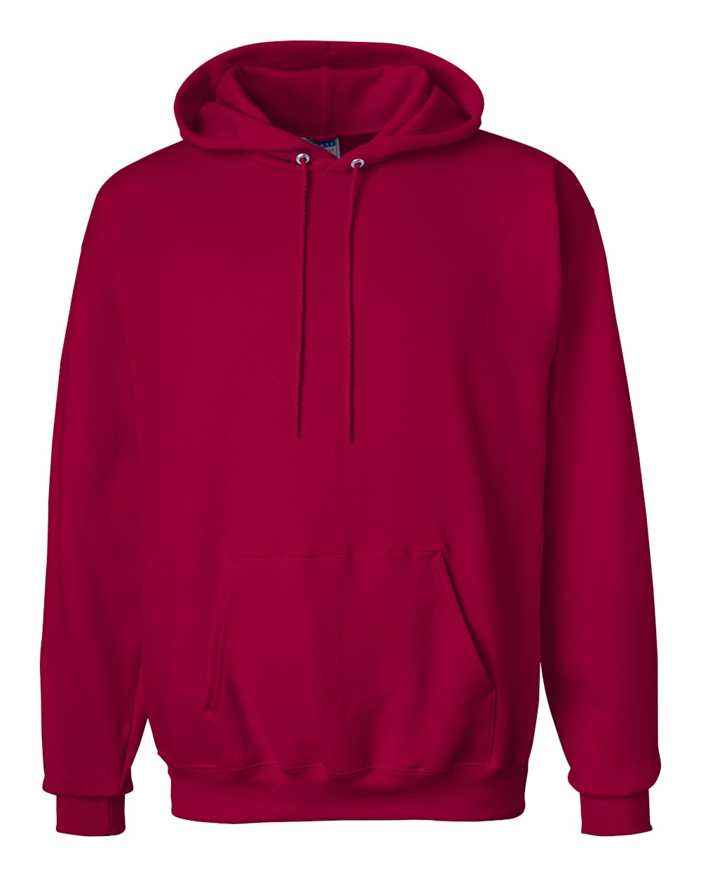 Unisex Ultimate Cotton® Hooded Sweatshirt - Front - B22200223 - Deep Red