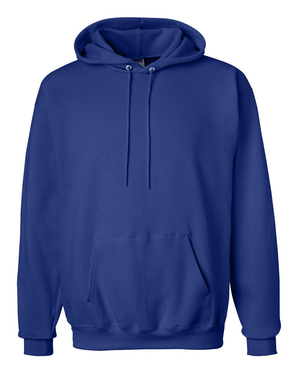 Unisex Ultimate Cotton® Hooded Sweatshirt - Front - B22200883 - Deep Royal