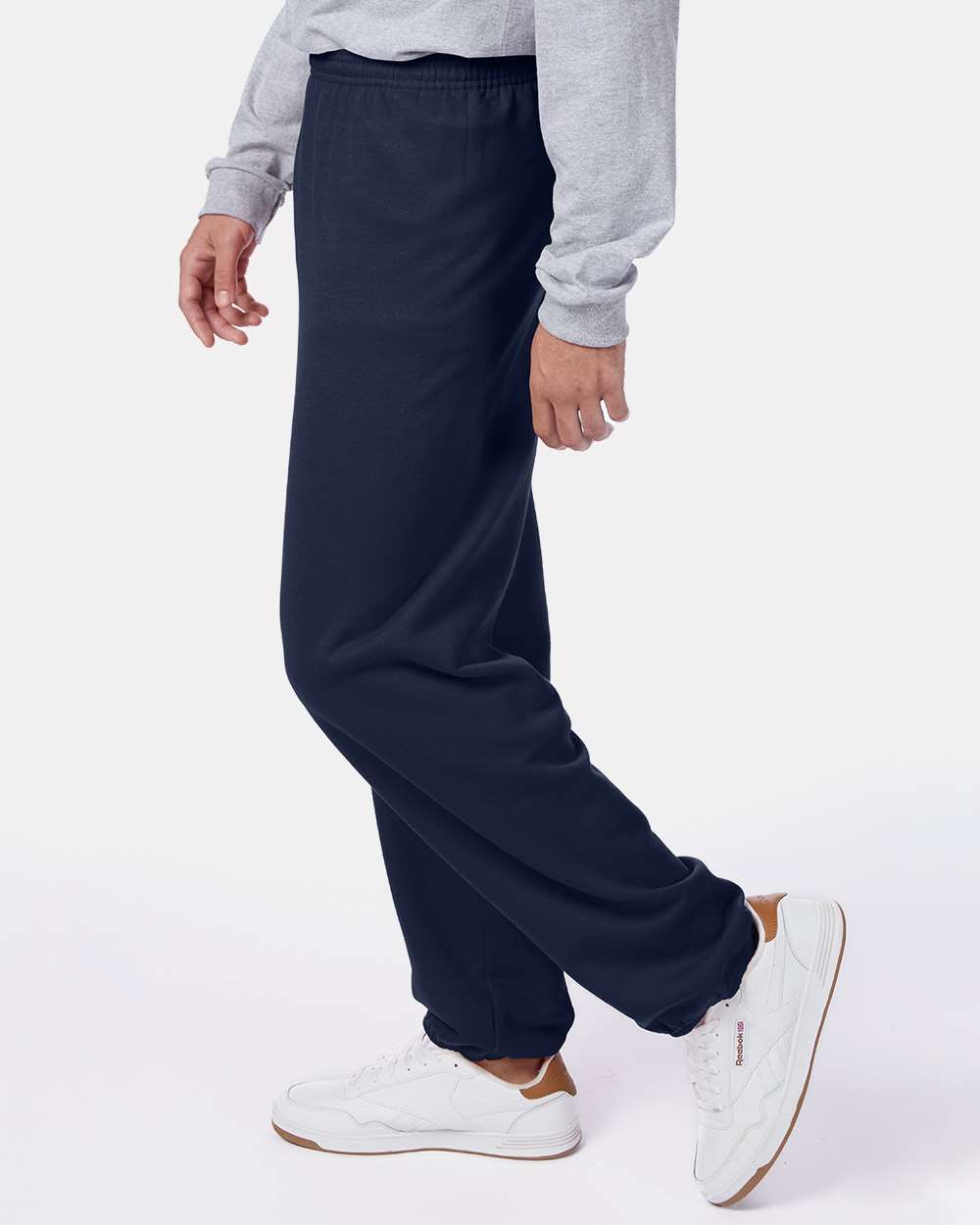 Unisex Ecosmart® Sweatpants - OnModelSide - B23000653 - Navy