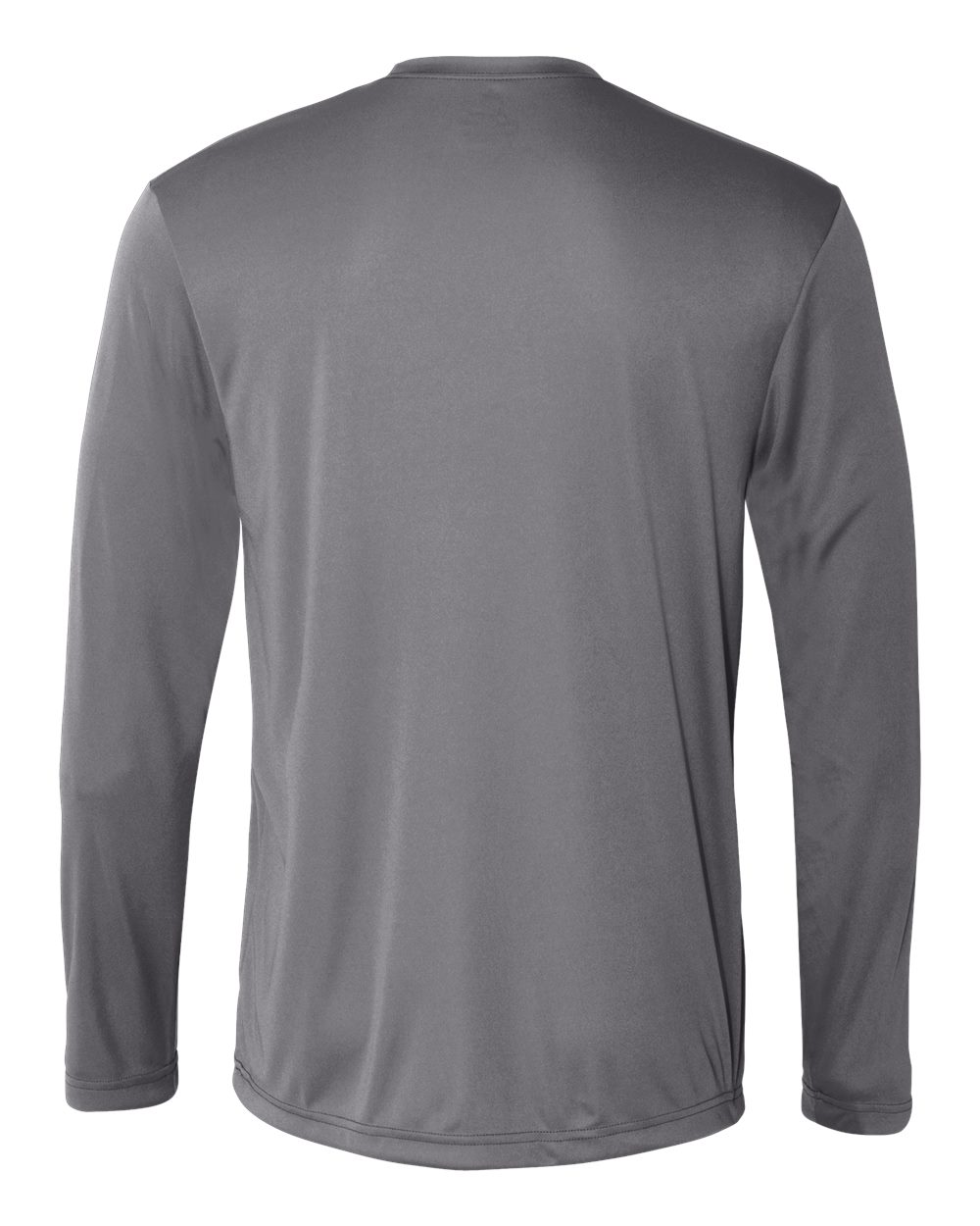 Unisex Cool DRI® Long Sleeve Performance T-Shirt - Back - B34700133 - Graphite
