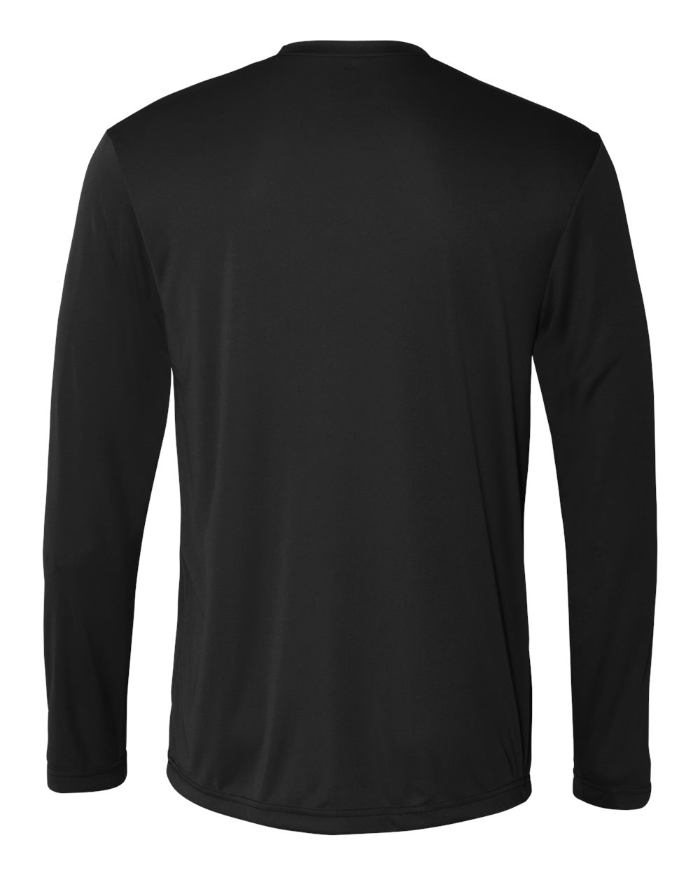 Unisex Cool DRI® Long Sleeve Performance T-Shirt - Back - B34700503 - Black