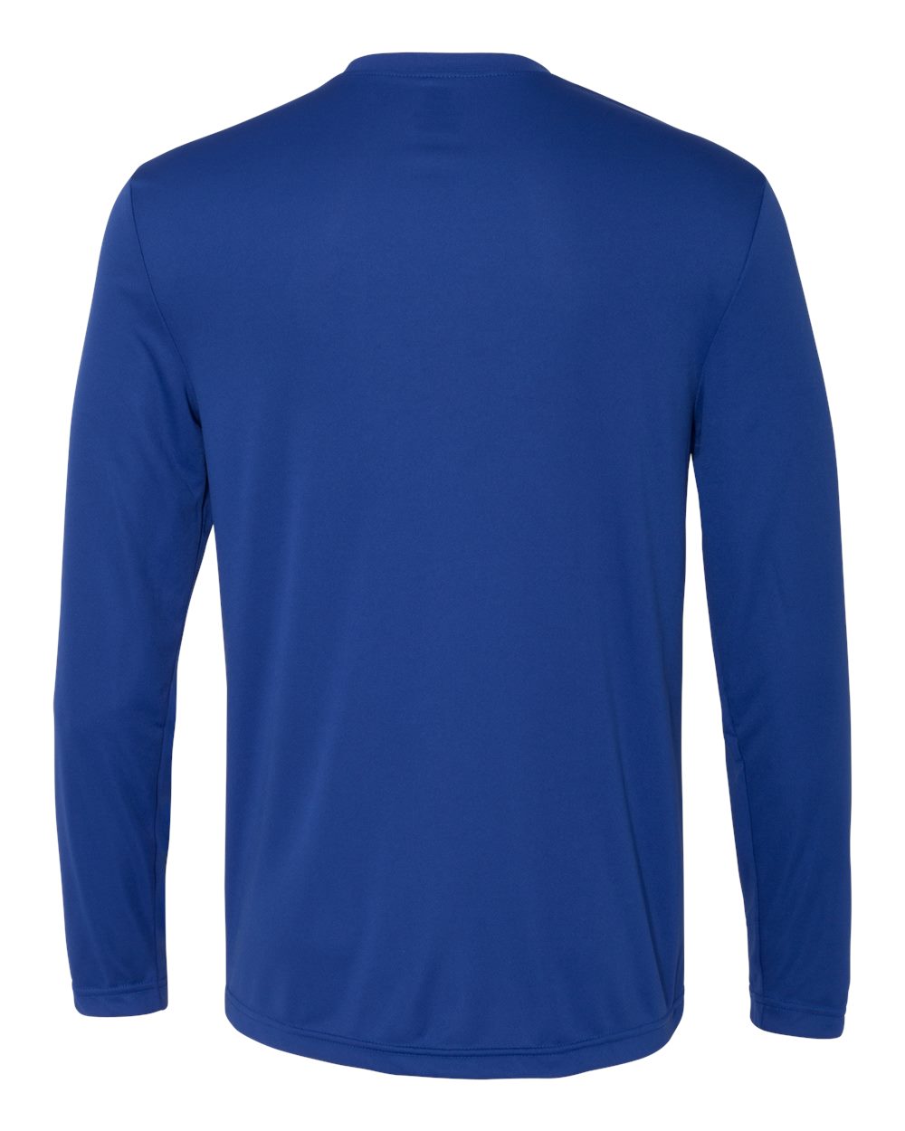 Unisex Cool DRI® Long Sleeve Performance T-Shirt - Back - B34700883 - Deep Royal